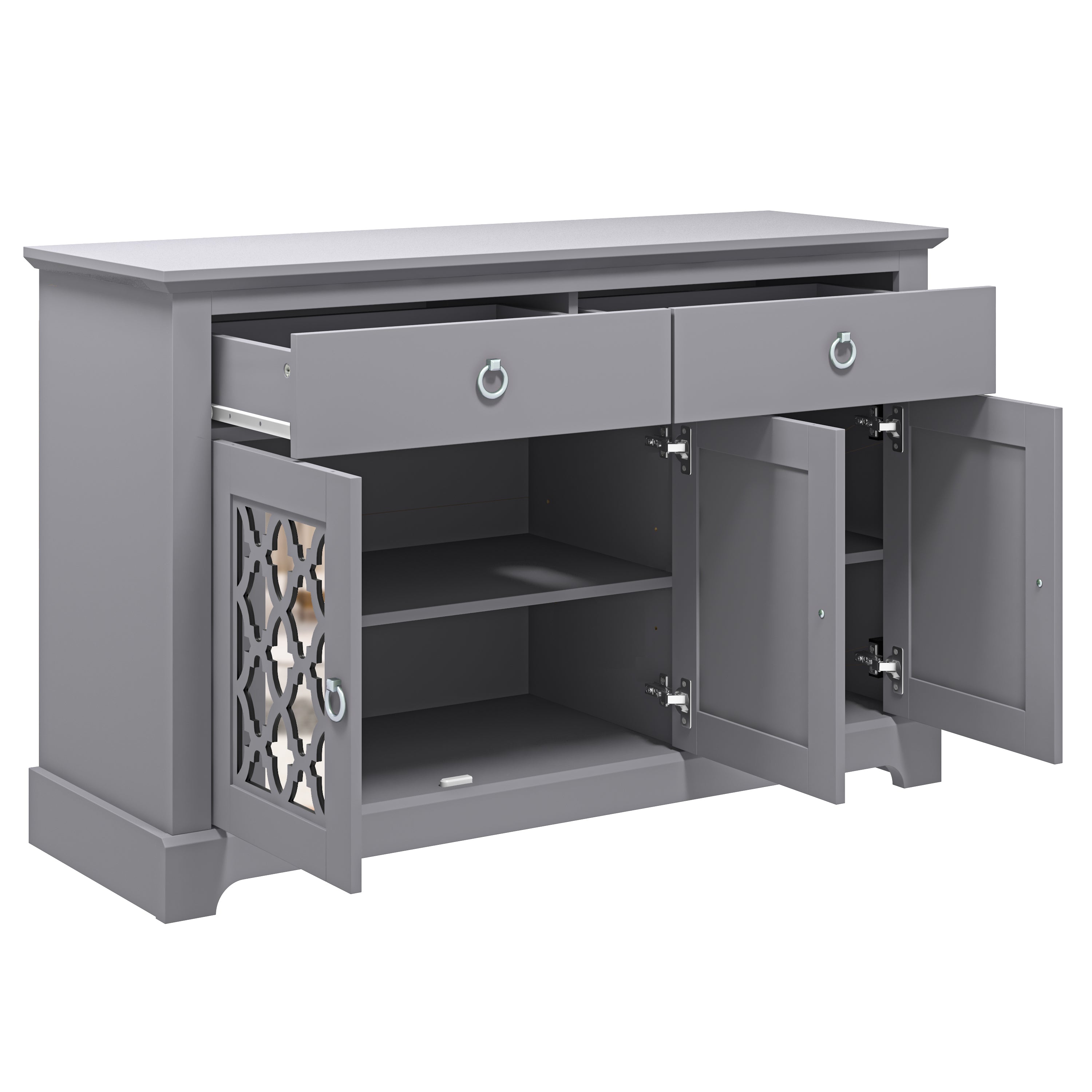 Honiton 3 Door 2 Drawer Sideboard Grey