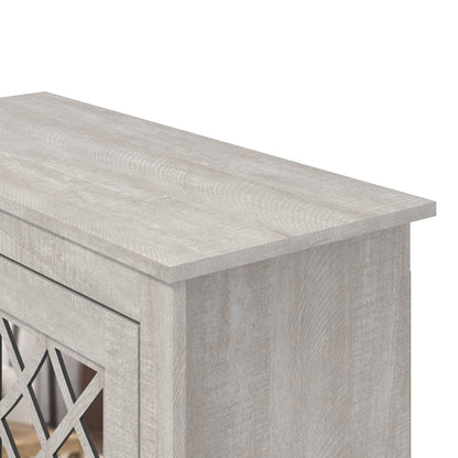 Tiverton Shoe Cabinet Dusty Grey Oak
