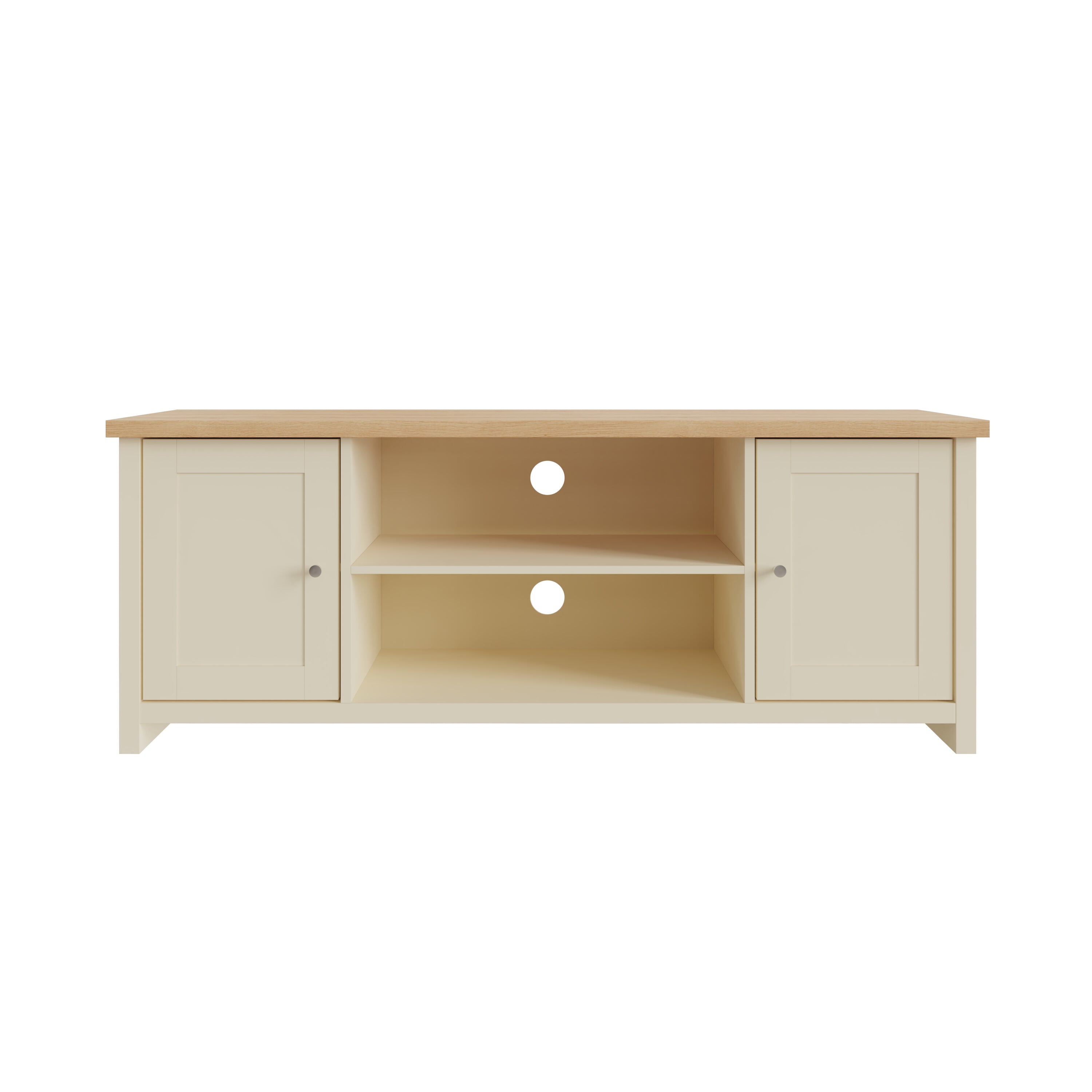 Lancaster Large TV Cabinet Cream