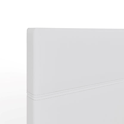 End Lift Ottoman Bed White