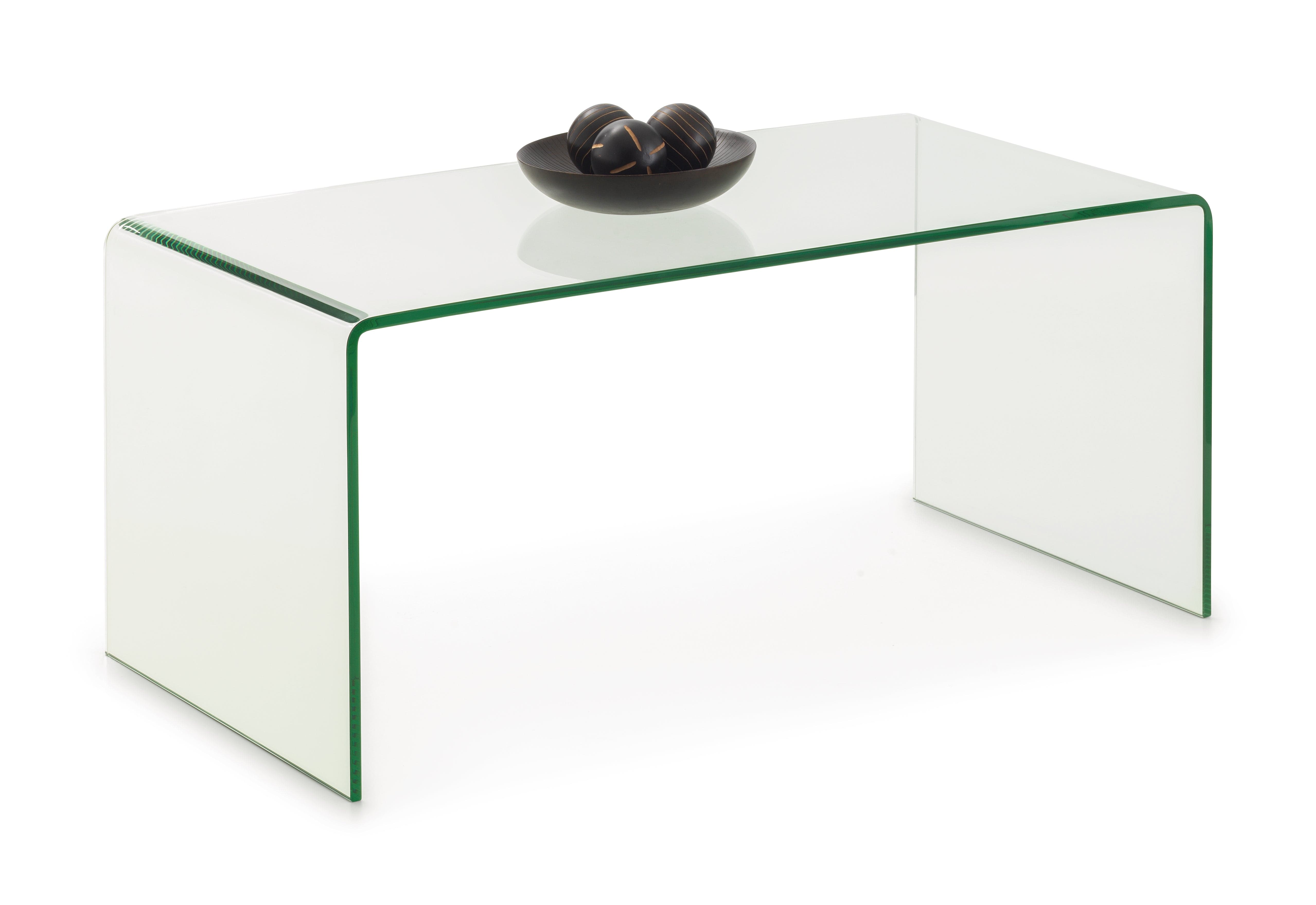 Amalfi Bent Glass Coffee Table