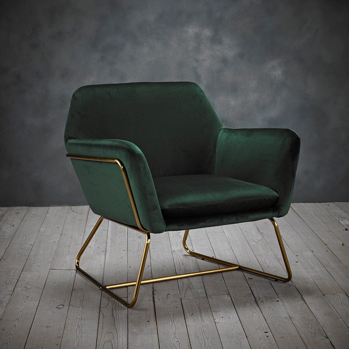 LPD Armchair Charles Armchair Racing Green Bed Kings