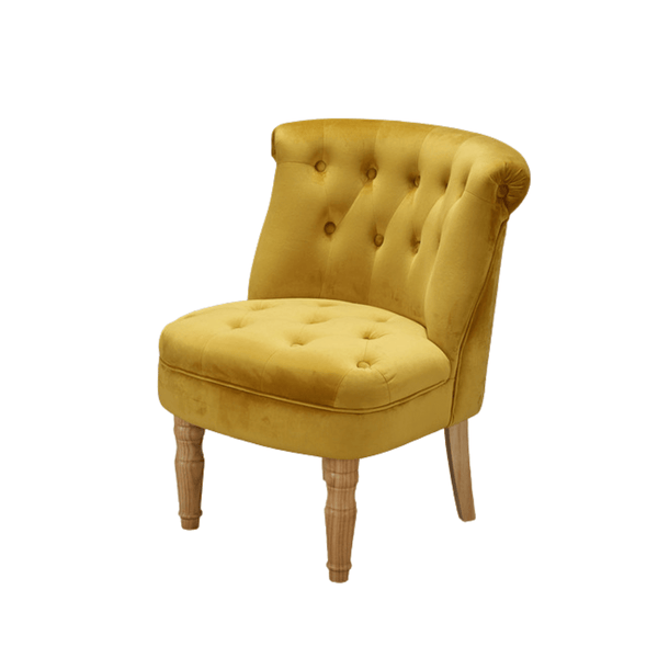 Mustard best sale chair bed