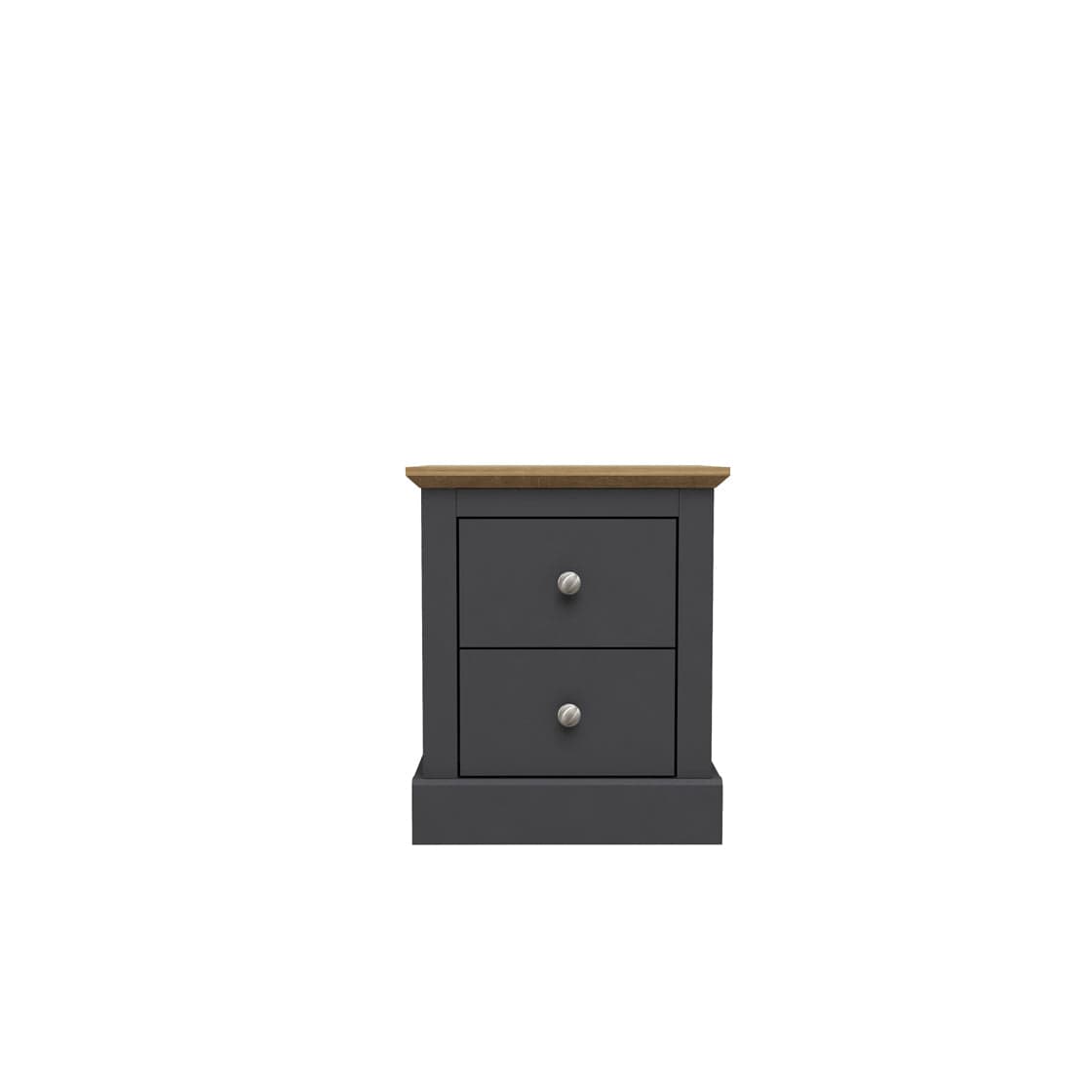 LPD Bedside Cabinet Devon Bedside Cabinet Charcoal Bed Kings