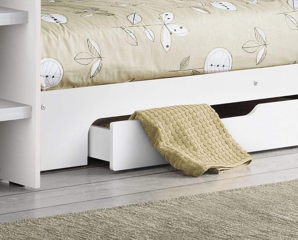 Julian Bowen Bunk Bed Orion Bunk Bed - White Bed Kings