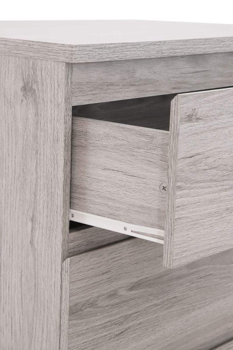 Julian Bowen Chest Of Drawers Jupiter 4 Drawer Chest Grey Oak Bed Kings