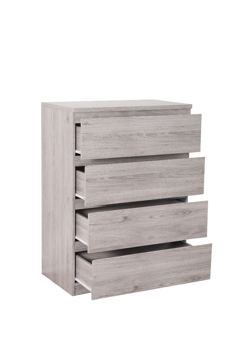 Julian Bowen Chest Of Drawers Jupiter 4 Drawer Chest Grey Oak Bed Kings