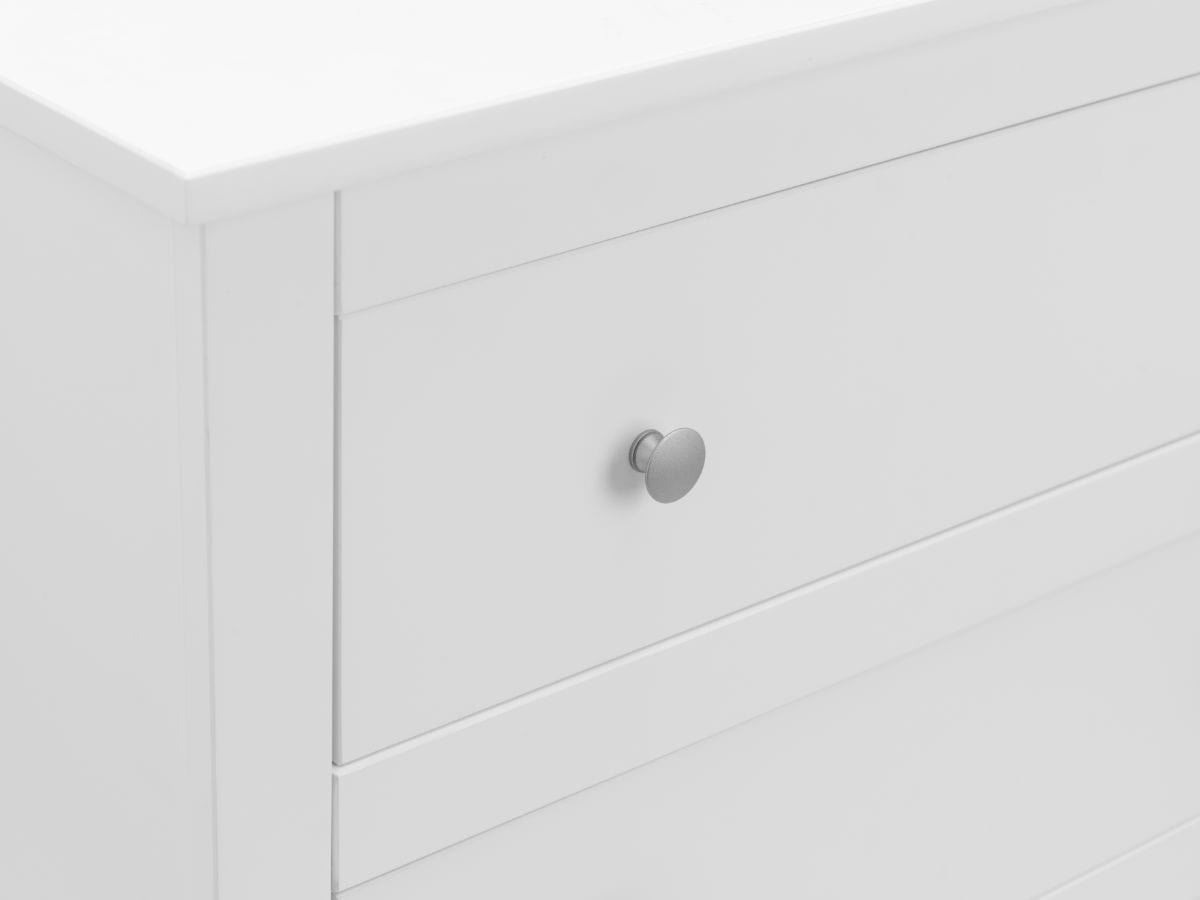 Julian Bowen Chest Of Drawers Radley 4 Drawer Chest - Surf White Bed Kings