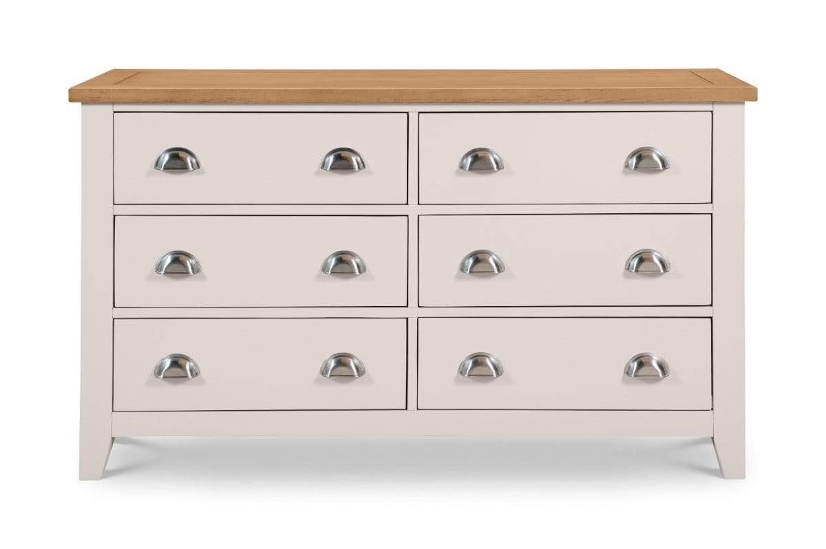 Julian Bowen Chest Of Drawers Richmond 6 Drawer Wide Chest Bed Kings