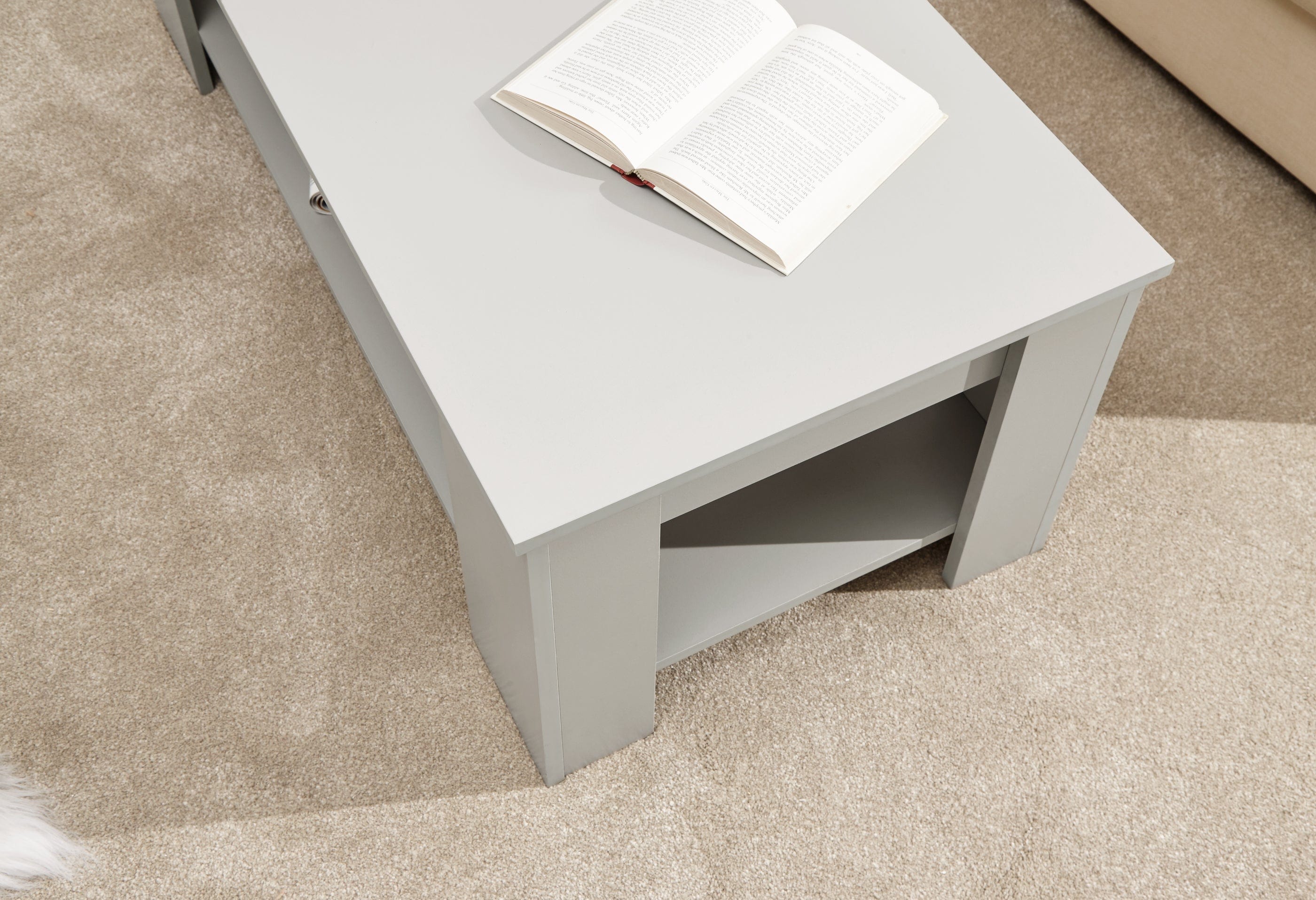 GFW Coffee Table Lift Up Coffee Table Grey Bed Kings