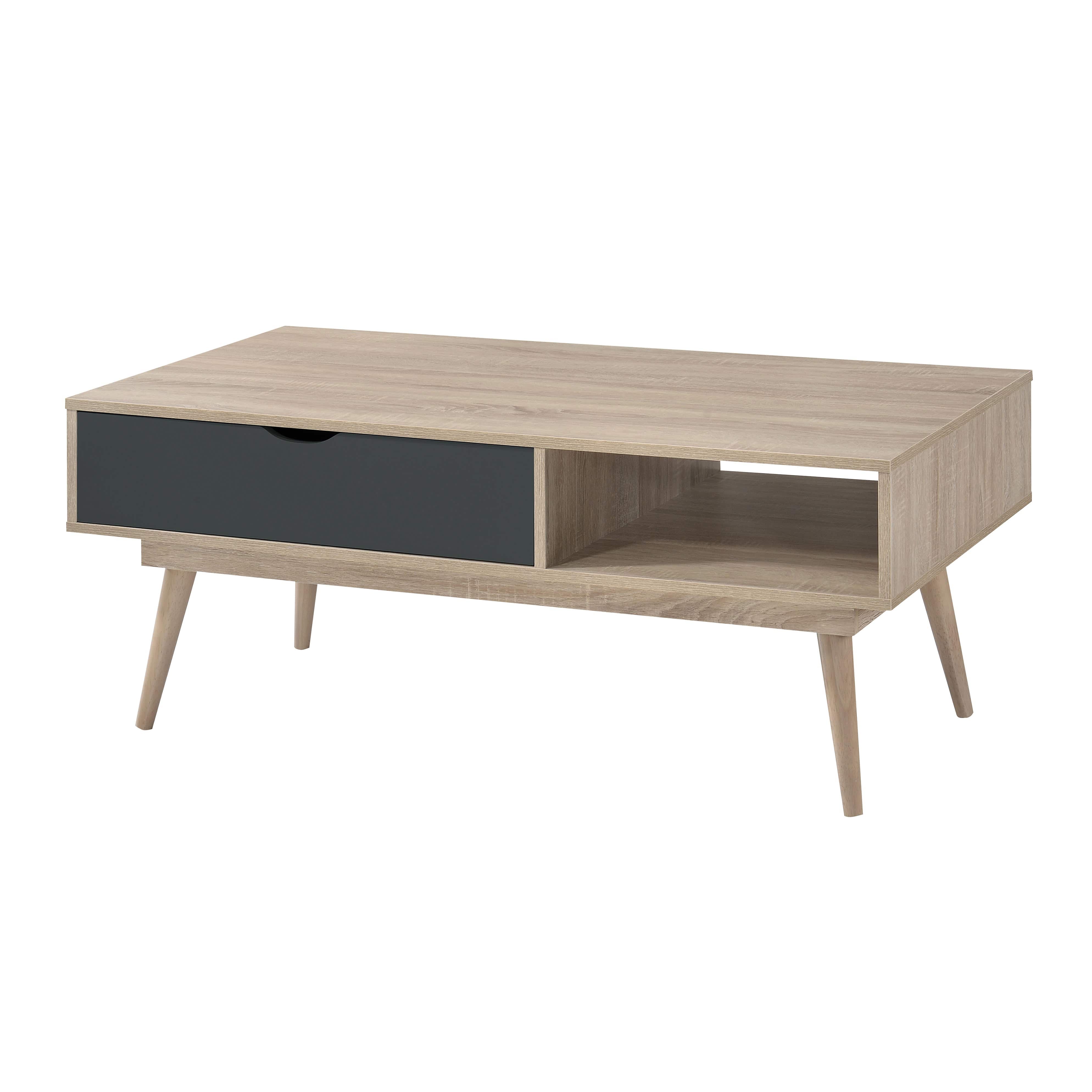 LPD Coffee Table Scandi Coffee Table Grey Bed Kings