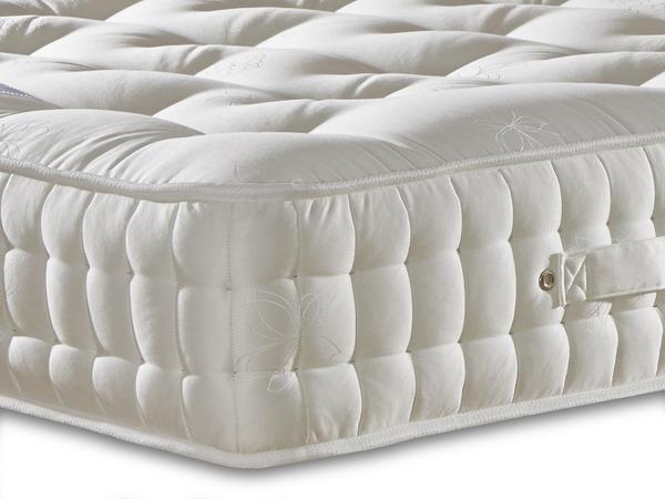 Bed Kings Fabric Bed Premium Natural Pocket Spring Divan Bed Bed Kings