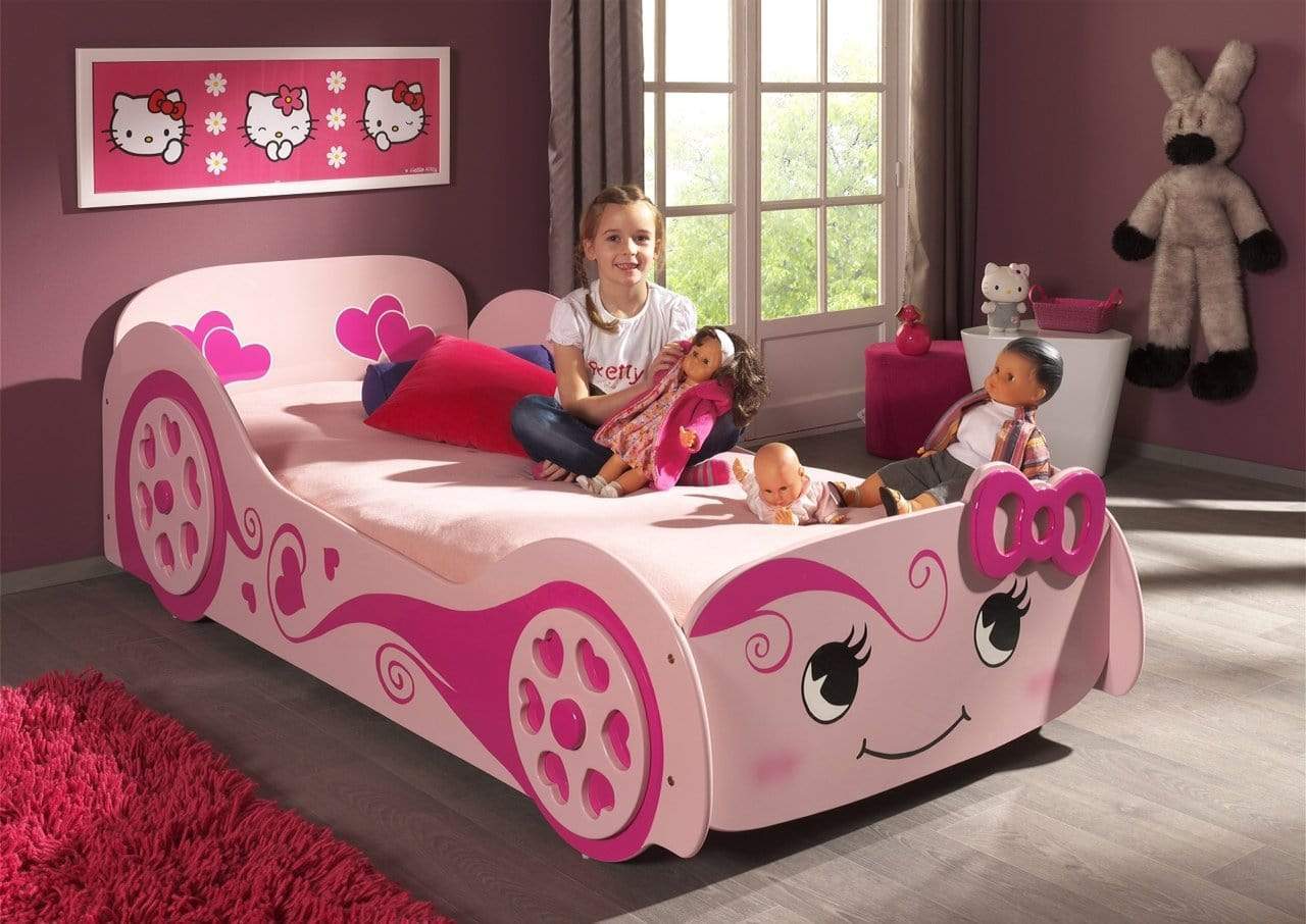 Artisan Bed Company Kids Bed Pink Love Car Bed For Kids Bed Kings