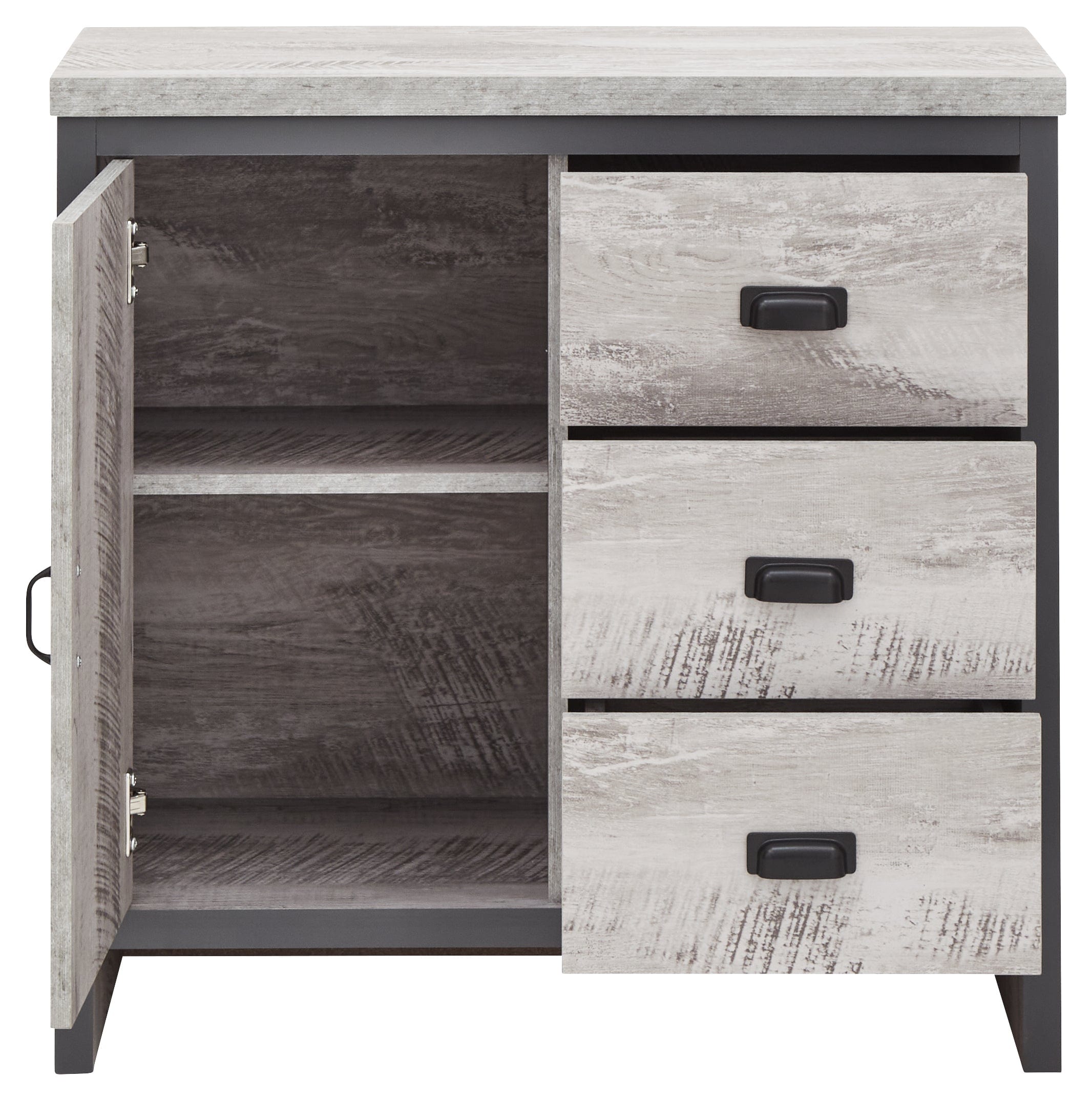 GFW Sideboard Boston Multi Unit Grey Bed Kings