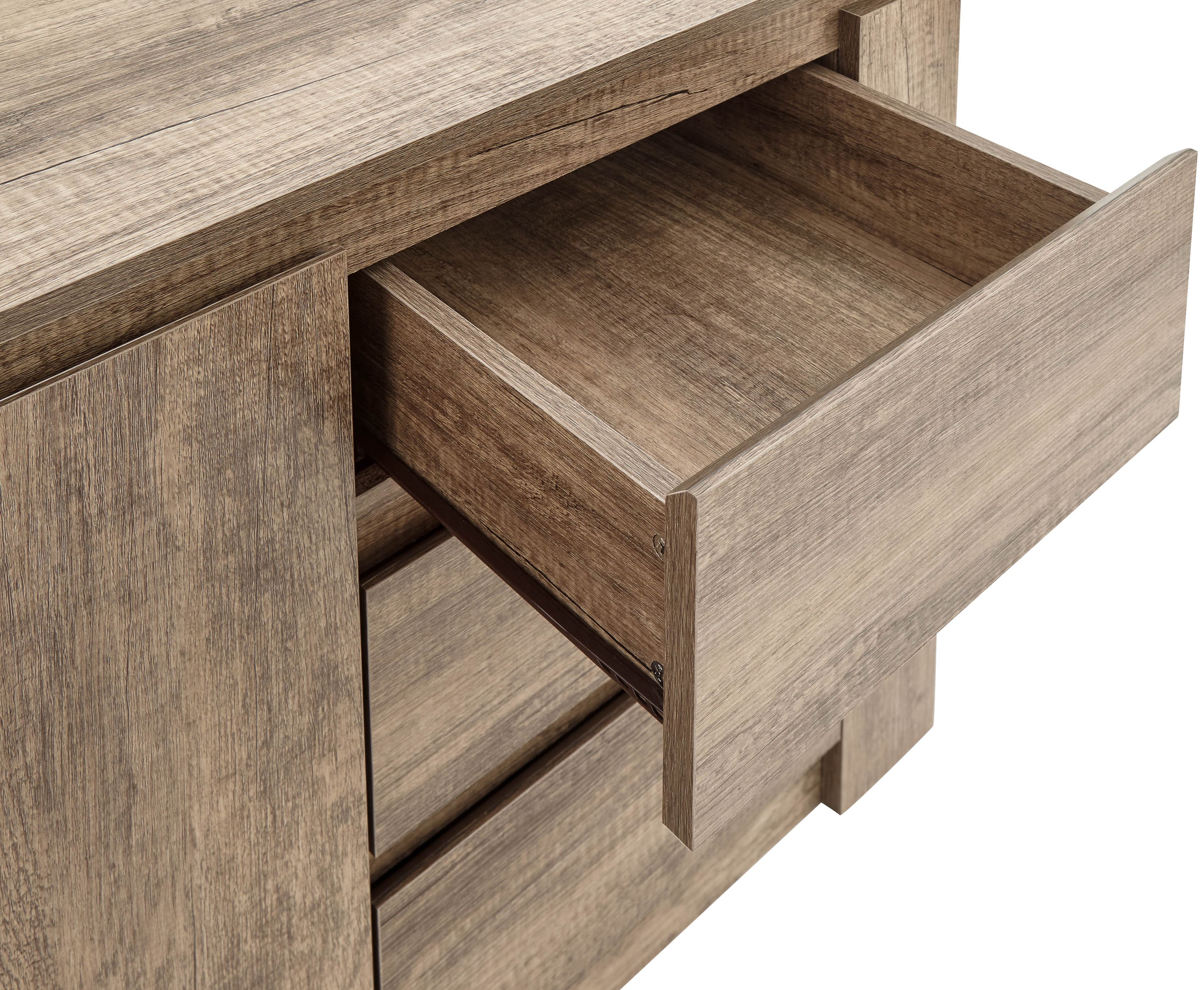 GFW Sideboard Canyon Oak Multi Unit - GFW Bed Kings