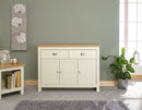 Lancaster Large Sideboard Cream | GFW