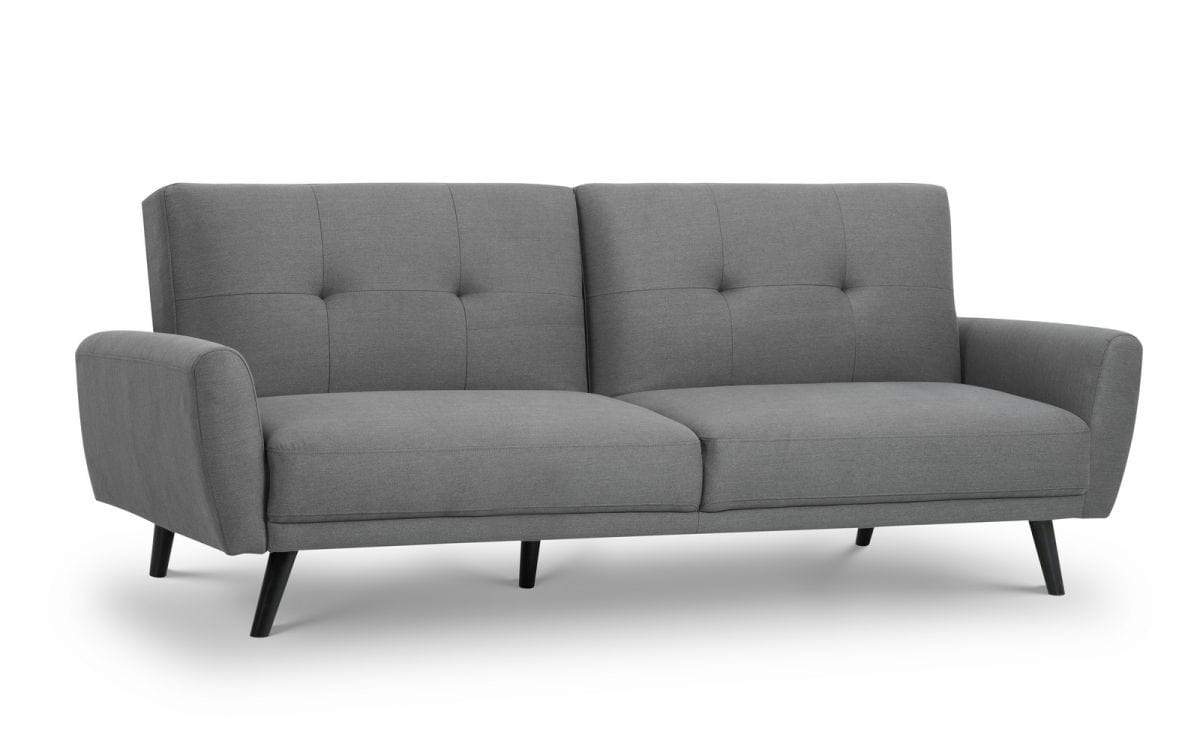 Monza Fabric Sofa Bed - Grey