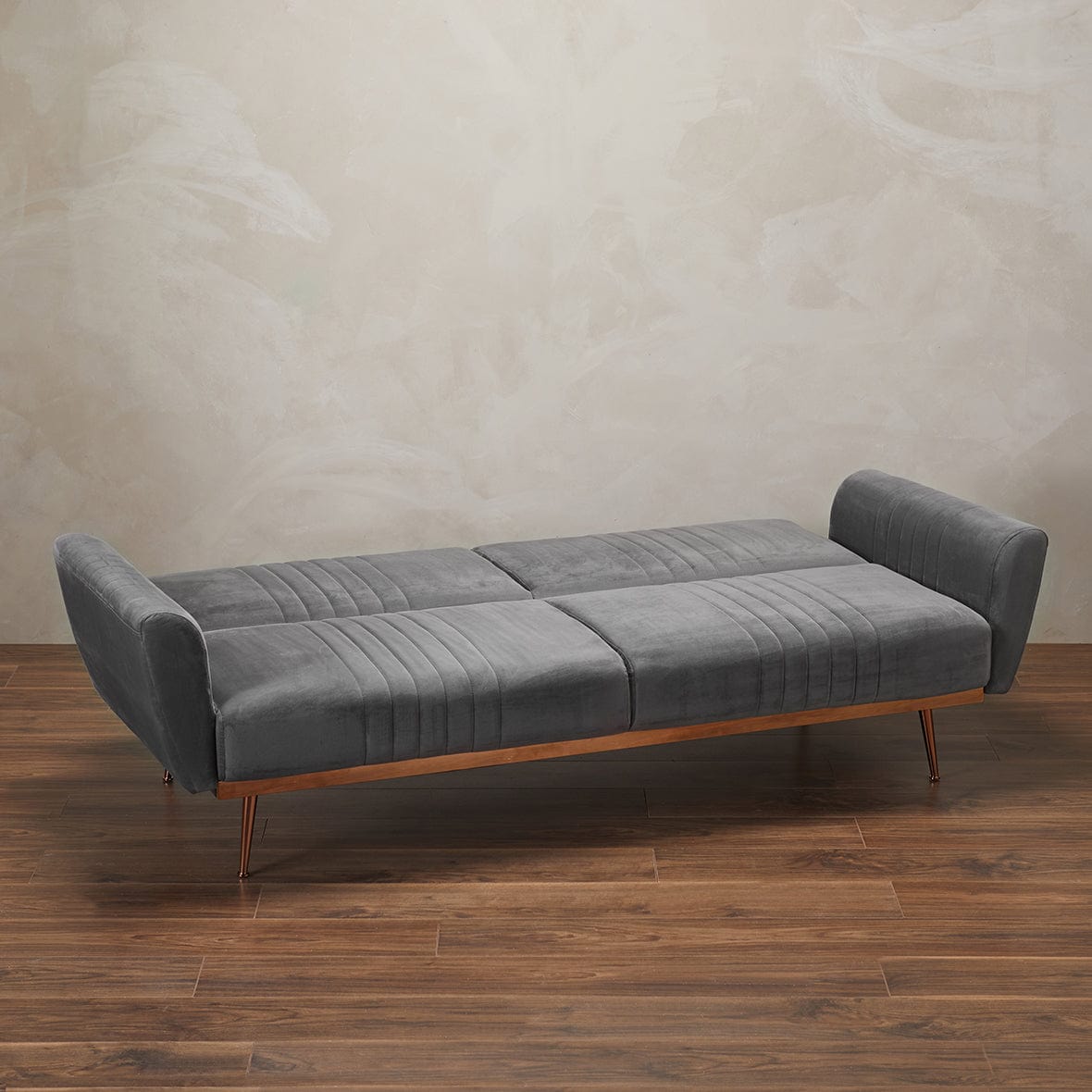 LPD Sofabed Nico Grey Sofa Bed Bed Kings