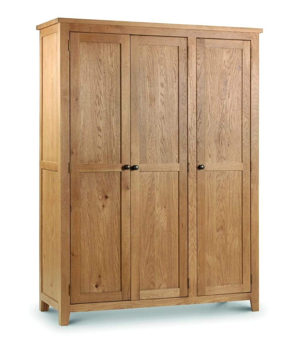 Julian Bowen Wardrobe Marlborough 3 Door Wardrobe Bed Kings