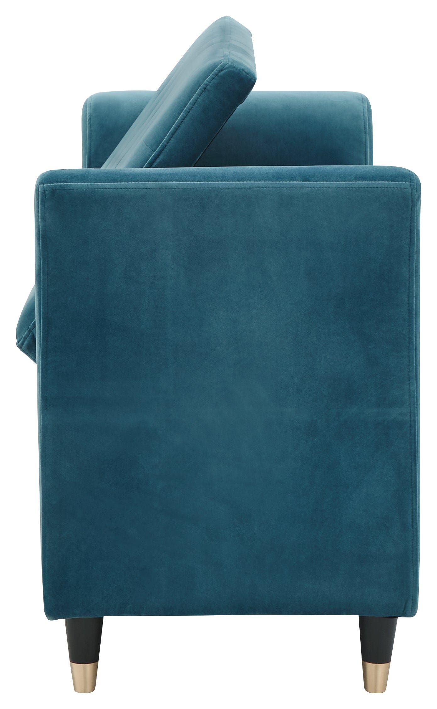 GFW Window Seat Genoa Window Seat Teal Fabric Bed Kings